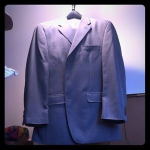 WORN ONCE Sean Jean tailored 38R violet lining!